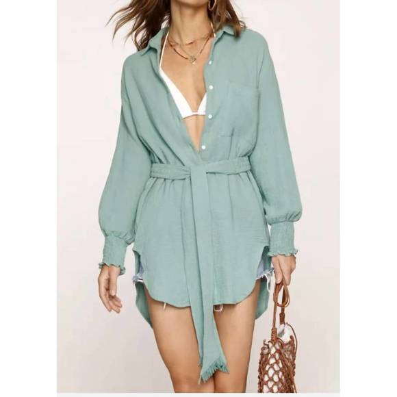 NEW HEARTLOOM gellar tunic in green - Picture 1 of 1